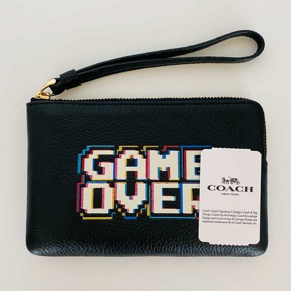 Coach Pac-Man Game Over Wristlet - Picture 5 of 10